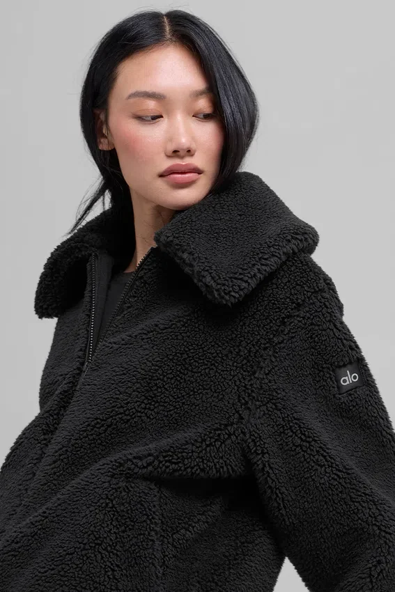 Sherpa Downtown-jakke – svart