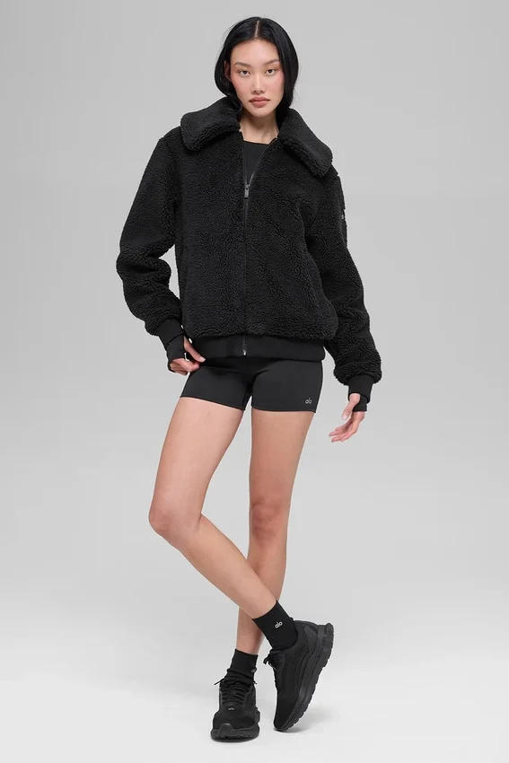 Sherpa Downtown-jakke – svart