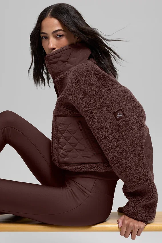 Sherpa Edge Bomber – Brownstone