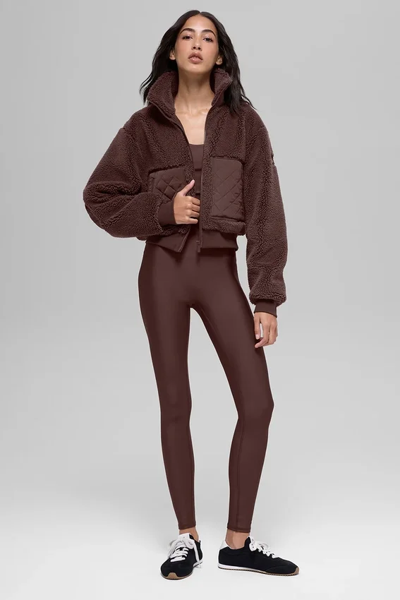 Sherpa Edge Bomber – Brownstone