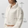 Sherpa Edge Bomber – Ivory