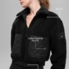 Sherpa Edge-bomberjakke – svart