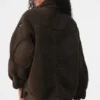 Sherpa Edge Shacket – Espresso
