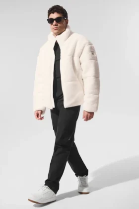 Sherpa Stage Puffer – Elfenben