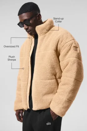 Sherpa Stage Puffer – kamel