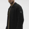 Shift Knit Button up Langermet – Black