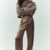 Silk Luminous Bukser (lang) – Alpine Cocoa