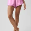 Silk Luminous Shorts – Candy Heart Pink