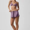 Silk Luminous Shorts – Plum Kiss