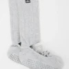 Siren Grip-sokker med stropper for kvinner – Athletic Heather Grey
