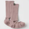 Siren Grip-sokker med stropper for kvinner – taupe