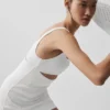 Slice tenniskjole – hvit