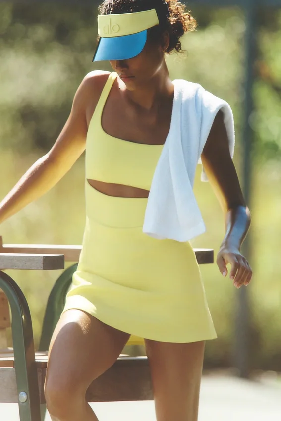 Slice tenniskjole – Sunshine