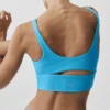 Slit Bra – azurblå