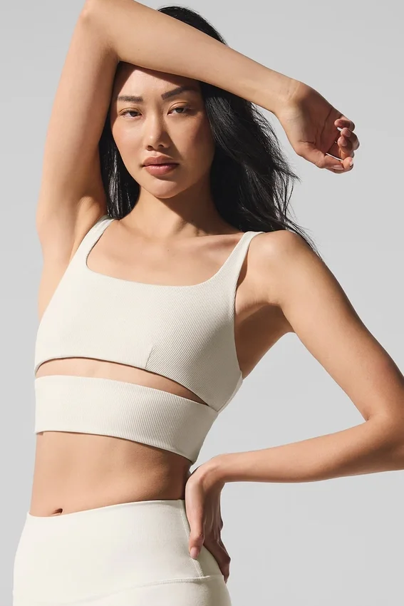 Slit Bra – elfenben