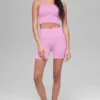 Sømløs ribbet Favorite BH-singleter – Candy Heart Pink