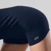 Sømløs ribbet Favorite Onesie – Navy