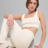 Snuggle up Strikkegensere Bra – Ivory