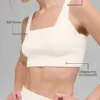Snuggle up Strikkegensere Bra – Ivory