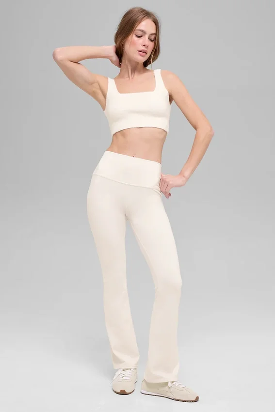 Snuggle up Strikkegensere Bra – Ivory