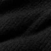 Snuggle up Strikkegensere High-Waist Wide Leg Bukser – Black