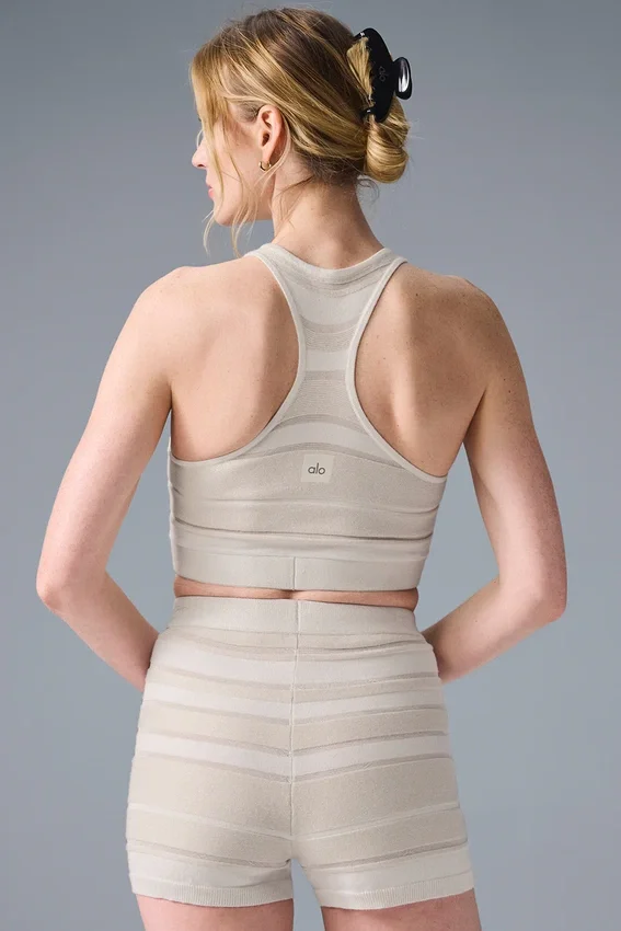 Sport Play Knit Bra – Elfenben/Alabaster