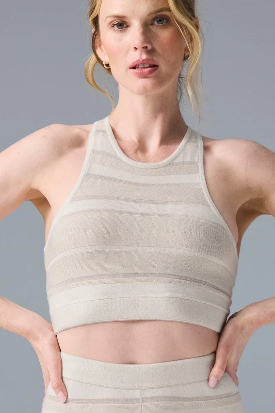 Sport Play Knit Bra – Elfenben/Alabaster
