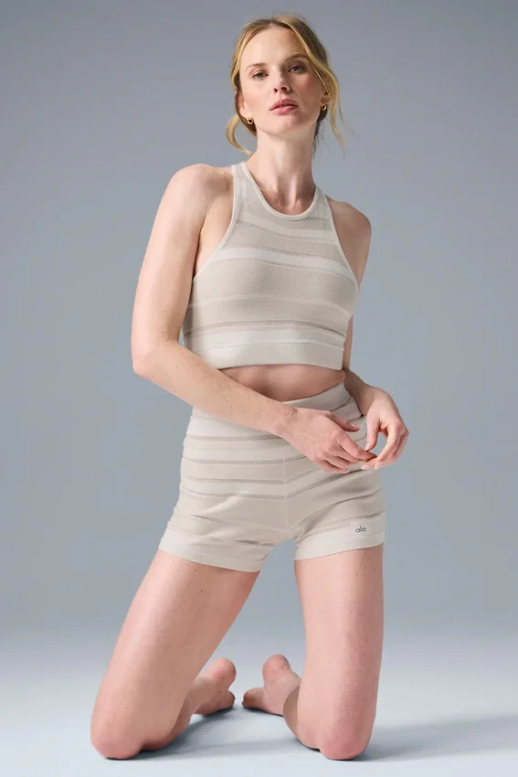 Sport Play Knit Bra – Elfenben/Alabaster