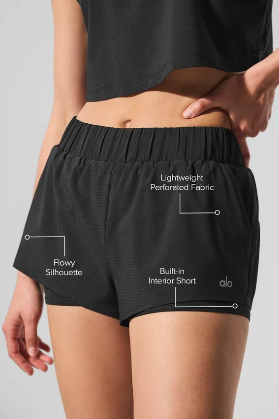 Sport Star Shorts – Svart