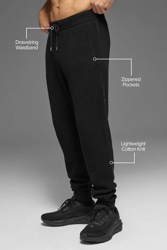 Sports Club Jogger – Svart