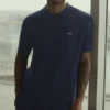 Sports Club Strikkegenser Knit Polo – marineblå