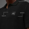 Sports Club Strikkegenser Knit Polo – Svart