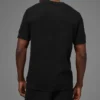 Sports Club Strikkegenser Knit Polo – Svart