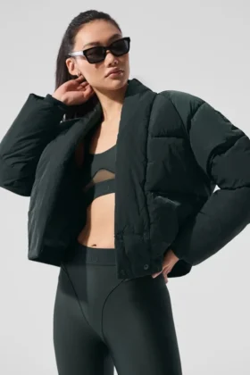 Stargazing Puffer – Kullgrønn
