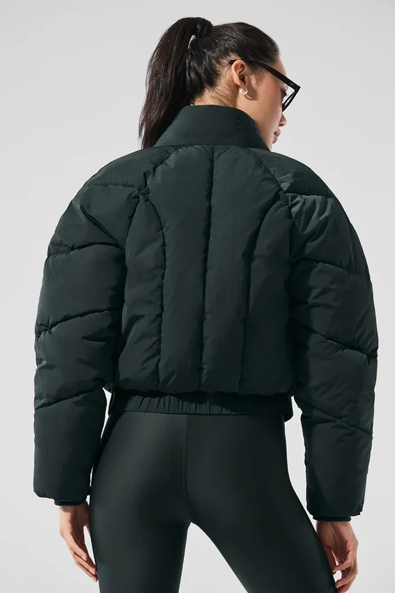Stargazing Puffer – Kullgrønn