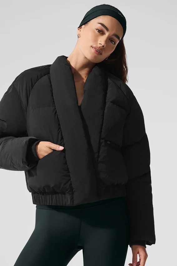 Stargazing Puffer – svart