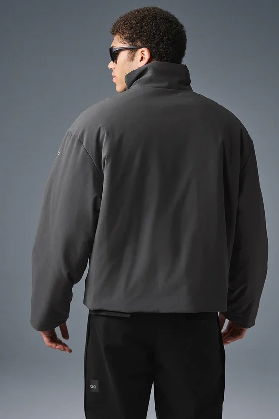 Stretch Woven Notable Jakke – Anthracite