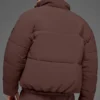 Stretch Woven Street Puffer – Brownstone
