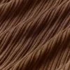 Strikkegenser med knapper – Sunlit – solkysset brun