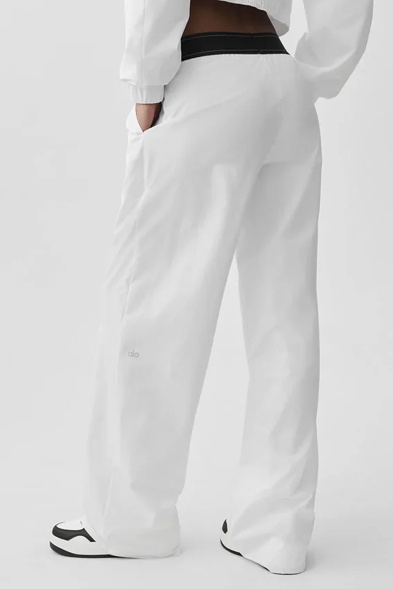 Suit up-bukse (lang) – hvit/svart