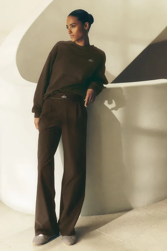 Suit up-bukse (Regular) – Espresso