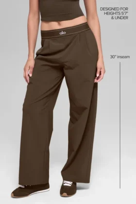 Suit up-bukse (Regular) – Espresso