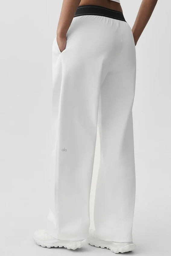 Suit up-bukse (Regular) – hvit/svart