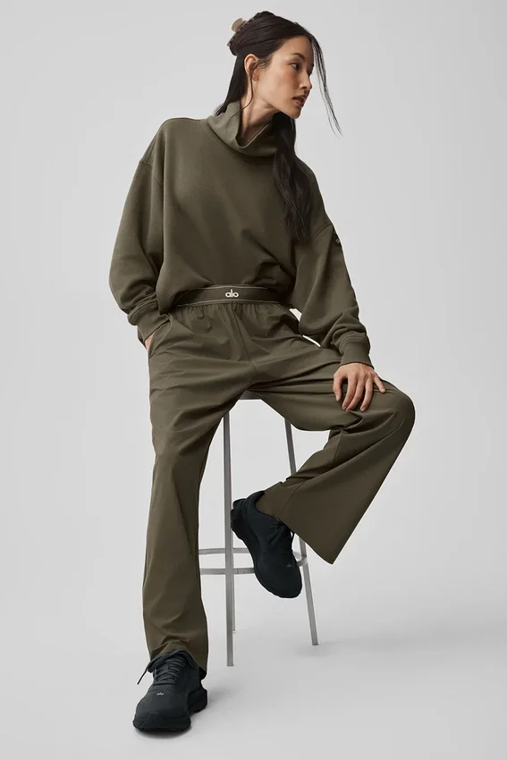 Suit up-bukse (Regular) – Olive Tree