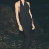 Summer Soiree halterneck-maxidress – svart