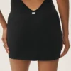 Summer Soiree halterneck-minikjole – svart