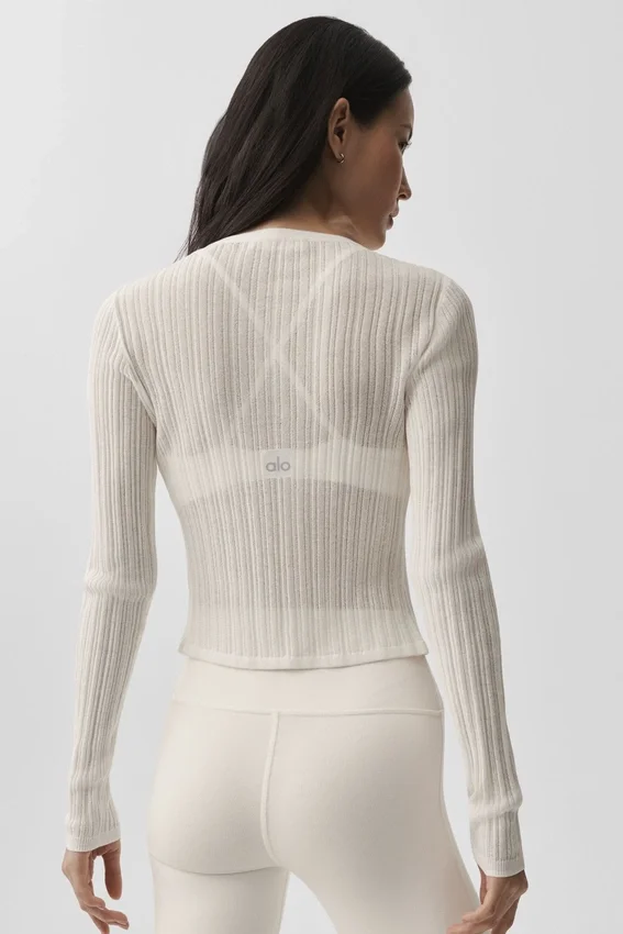 Sunlit Cardigan – Elfenben
