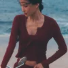 Sunlit-cardigan – Summer Romance Red