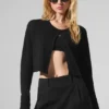 Supernatural Strikkegenser Cardigan – svart