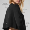 Supernatural Strikkegenser Cardigan – svart